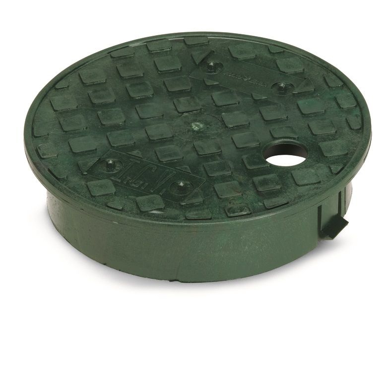 PVB Professional Series 6-inch Round Valve Box Green Lid Only PVB Professional Series 6-inch Round Valve Box Green Lid Only